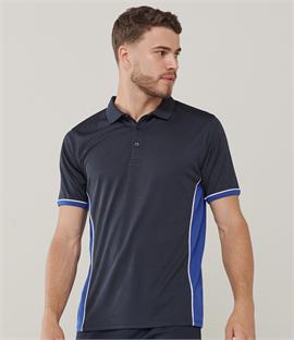 Finden and Hales Contrast Panel Polo Shirt